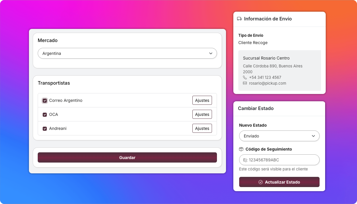Pedidos y Fulfillment