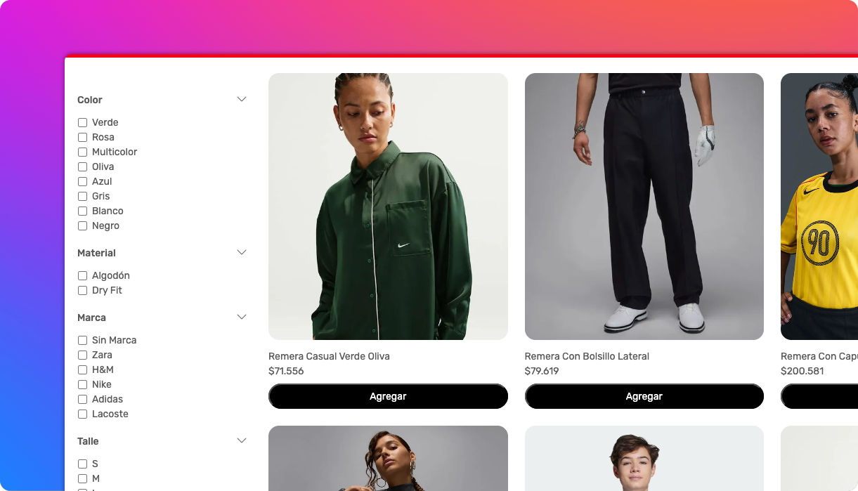Mapeo de categorías con taxonomía Shopify