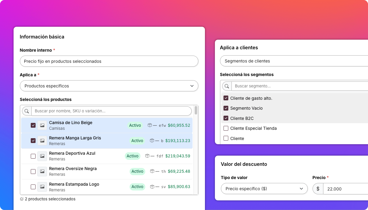 Atributos y filtros