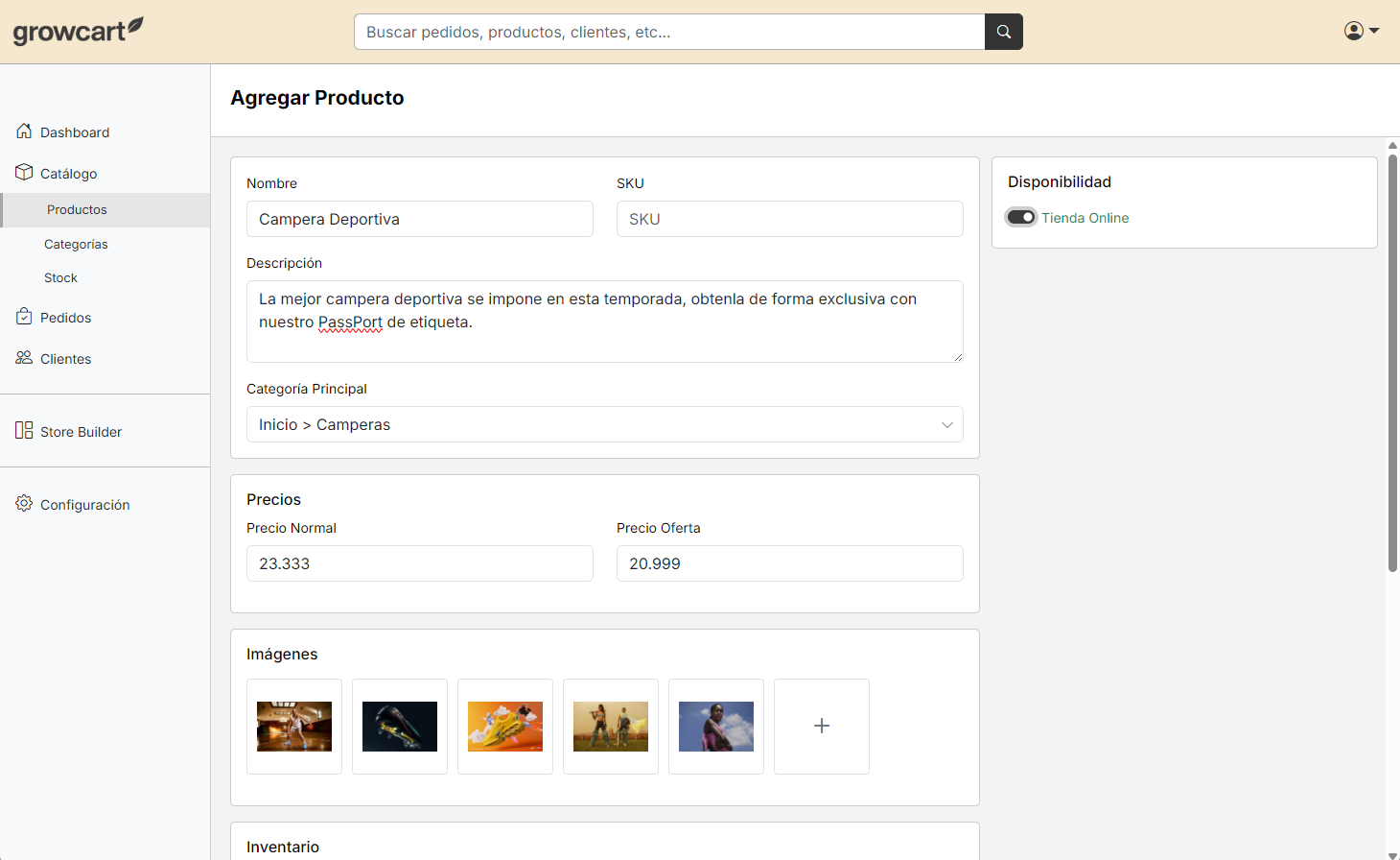 Dashboard screenshot 1